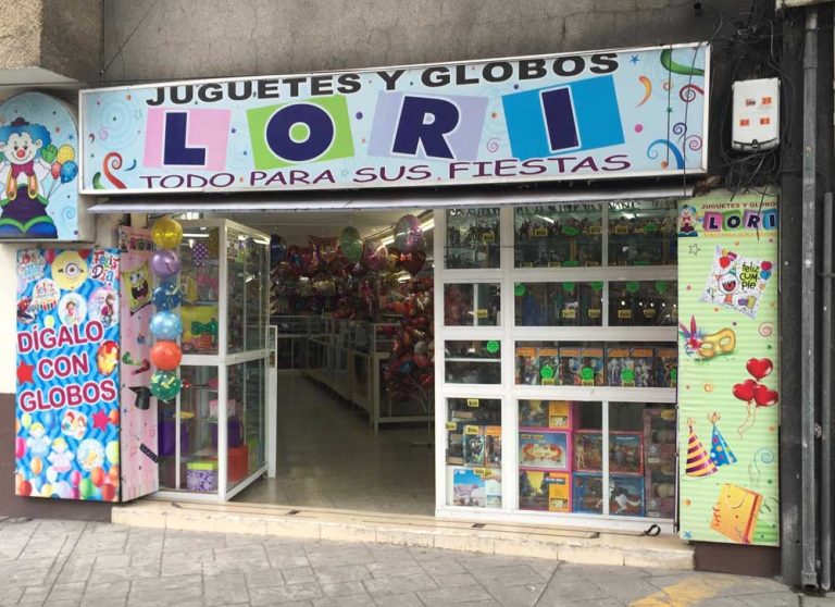 Juguetes y Globos Lori el lugar del recuerdo Metro Etiopia cdmx
