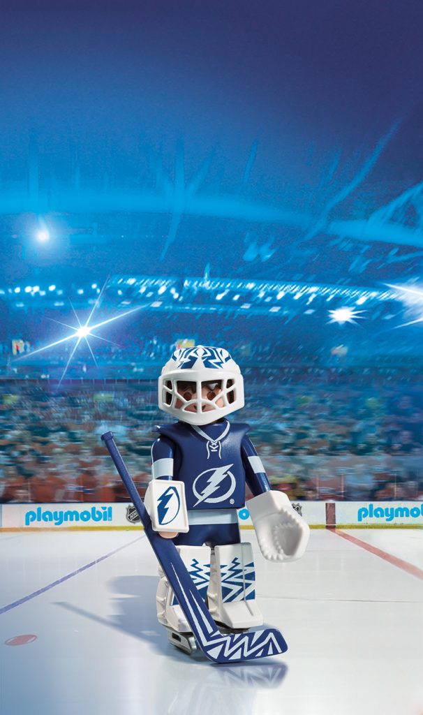 9185 NHL Tampa Bay Lightning Goalie (Built) Juegos Juguetes y