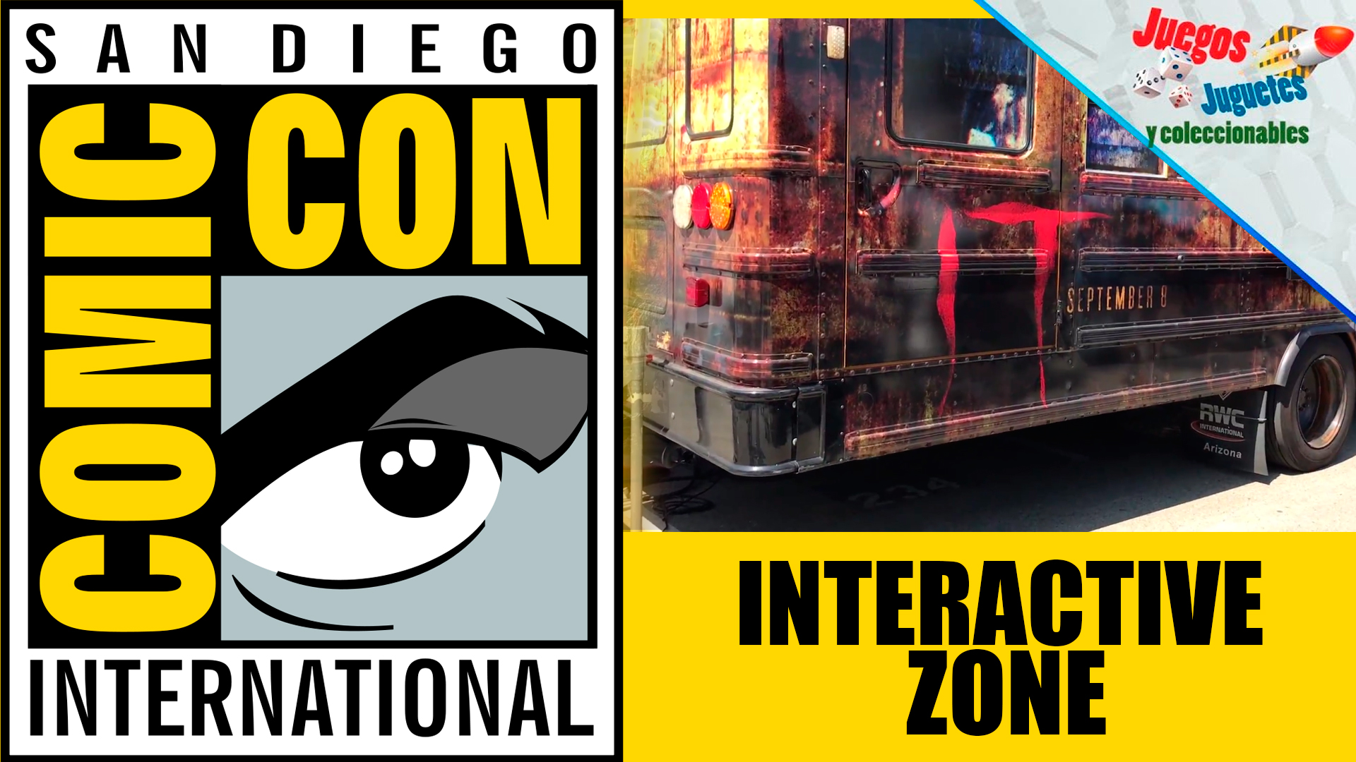 Comic Con 2017 Interactive Zone Petco park Juegos Juguetes y