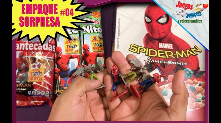 Empaque Sorpresa 04 - Spiderman Homecoming - Juegos Juguetes y  Coleccionables