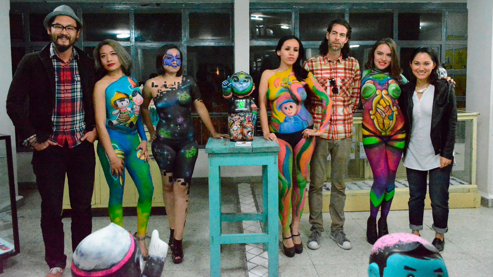 MUJAM NOCHE DE MUSEOS y BODY PAINT Juegos Juguetes y Coleccionables