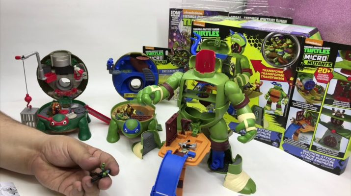 Juguetes de las nuevas Tortugas Ninja (2018) - Juegos Juguetes y  Coleccionables
