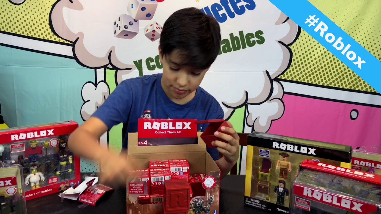 Abriendo #Roblox Juguetes de Jazwares - Juegos Juguetes y ...