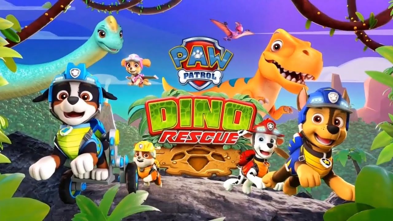 Paw Patrol Dino Rescue -¿¡Dinos y perros!? - JJyC