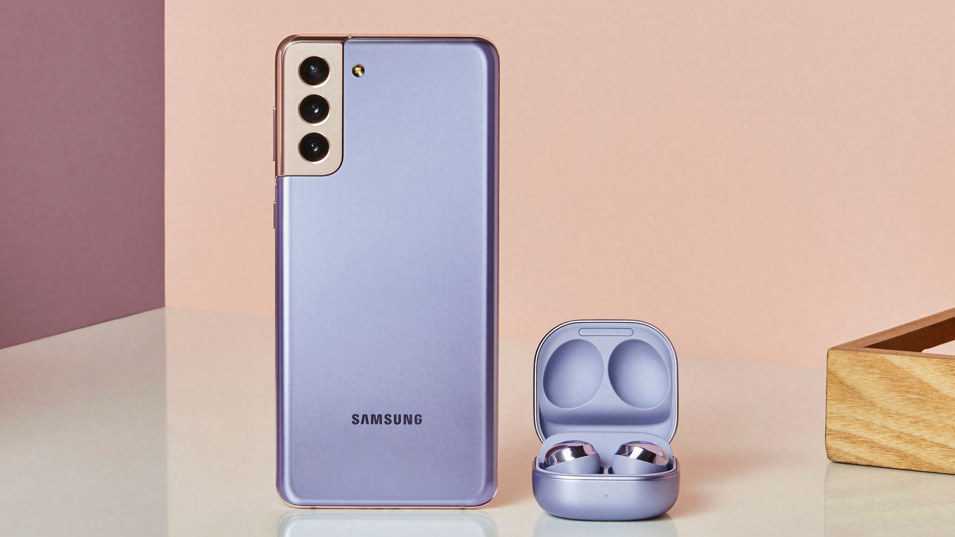 Samsung s21+ Ultra фиолетовый