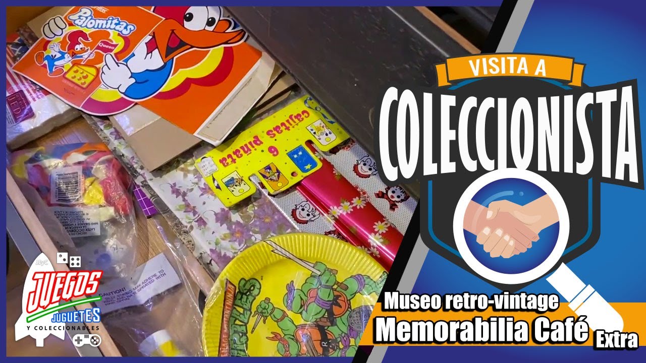Memorabilia Café Los Extra Visita a Coleccionista JJyC