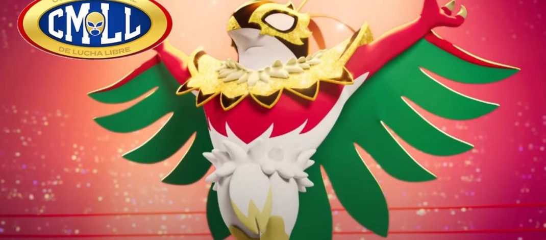 Pokémon llega a CMLL en México con todo y MEGA Hawlucha
